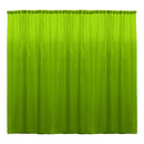 Backdrop Drape Curtain 10 Feet Wide x 10 Feet High, Polyester Poplin SEAMLESS 1 Panel. - New Creations Fabric & Foam Inc