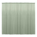 Backdrop Drape Curtain 10 Feet Wide x 10 Feet High, Polyester Poplin SEAMLESS 1 Panel. - New Creations Fabric & Foam Inc