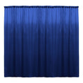 Backdrop Drape Curtain 10 Feet Wide x 10 Feet High, Polyester Poplin SEAMLESS 1 Panel. - New Creations Fabric & Foam Inc