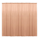 Backdrop Drape Curtain 10 Feet Wide x 20 Feet High, Polyester Poplin SEAMLESS 1 Panel. - New Creations Fabric & Foam Inc