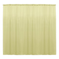 Backdrop Drape Curtain 10 Feet Wide x 20 Feet High, Polyester Poplin SEAMLESS 1 Panel. - New Creations Fabric & Foam Inc