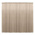 Backdrop Drape Curtain 10 Feet Wide x 20 Feet High, Polyester Poplin SEAMLESS 1 Panel. - New Creations Fabric & Foam Inc