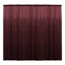 Backdrop Drape Curtain 10 Feet Wide x 20 Feet High, Polyester Poplin SEAMLESS 1 Panel. - New Creations Fabric & Foam Inc