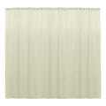 Backdrop Drape Curtain 10 Feet Wide x 6 Feet High, Polyester Poplin SEAMLESS 1 Panel. - New Creations Fabric & Foam Inc