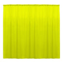 Backdrop Drape Curtain 10 Feet Wide x 6 Feet High, Polyester Poplin SEAMLESS 1 Panel. - New Creations Fabric & Foam Inc