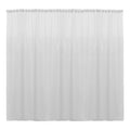 Backdrop Drape Curtain 10 Feet Wide x 6 Feet High, Polyester Poplin SEAMLESS 1 Panel. - New Creations Fabric & Foam Inc