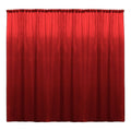 Backdrop Drape Curtain 10 Feet Wide x 8 Feet High, Polyester Poplin SEAMLESS 1 Panel. - New Creations Fabric & Foam Inc