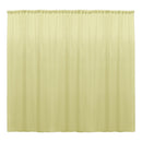 Backdrop Drape Curtain 10 Feet Wide x 8 Feet High, Polyester Poplin SEAMLESS 1 Panel. - New Creations Fabric & Foam Inc