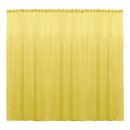 Backdrop Drape Curtain 10 Feet Wide x 8 Feet High, Polyester Poplin SEAMLESS 1 Panel. - New Creations Fabric & Foam Inc