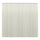 Backdrop Drape Curtain 10 Feet Wide x 9 Feet High, Polyester Poplin SEAMLESS 1 Panel. - New Creations Fabric & Foam Inc