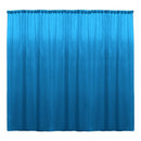 Backdrop Drape Curtain 10 Feet Wide x 9 Feet High, Polyester Poplin SEAMLESS 1 Panel. - New Creations Fabric & Foam Inc