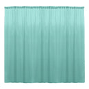 Backdrop Drape Curtain 10 Feet Wide x 9 Feet High, Polyester Poplin SEAMLESS 1 Panel. - New Creations Fabric & Foam Inc
