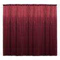 Backdrop Drape Curtain 10 Feet Wide x 9 Feet High, Polyester Poplin SEAMLESS 1 Panel. - New Creations Fabric & Foam Inc