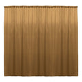 Backdrop Drape Curtain 10 Feet Wide x 9 Feet High, Polyester Poplin SEAMLESS 1 Panel. - New Creations Fabric & Foam Inc