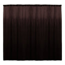 Backdrop Drape Curtain 10 Feet Wide x 9 Feet High, Polyester Poplin SEAMLESS 1 Panel. - New Creations Fabric & Foam Inc