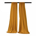 Backdrop Drape Curtain 5 Feet Wide x 20 Feet High, Polyester Poplin SEAMLESS 1 SETS. - New Creations Fabric & Foam Inc
