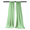 Backdrop Drape Curtain 5 Feet Wide x 8 Feet High, Polyester Poplin SEAMLESS 1 SETS. - New Creations Fabric & Foam Inc