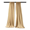 Backdrop Drape Curtain 5 Feet Wide x 9 Feet High, Polyester Poplin SEAMLESS 1 SETS. - New Creations Fabric & Foam Inc