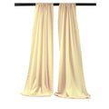 Backdrop Drape Curtain 5 Feet Wide x 6 Feet High, Polyester Poplin SEAMLESS 1 SETS.