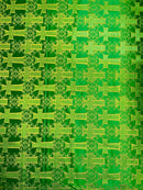 Big Cross Jacquard Satin 58" Wide| New Creations Fabric & Foam Inc. - New Creations Fabric & Foam Inc