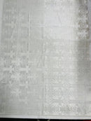 Big Cross Jacquard Satin 58" Wide| New Creations Fabric & Foam Inc. - New Creations Fabric & Foam Inc