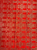 Big Cross Jacquard Satin 58" Wide| New Creations Fabric & Foam Inc. - New Creations Fabric & Foam Inc