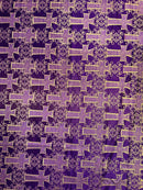 Big Cross Jacquard Satin 58" Wide| New Creations Fabric & Foam Inc. - New Creations Fabric & Foam Inc