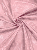 Big Rose Jacquard Satin 58" Wide| New Creations Fabric & Foam Inc. - New Creations Fabric & Foam Inc