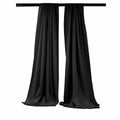 Backdrop Drape Curtain 5 Feet Wide x 8 Feet High, Polyester Poplin SEAMLESS 1 SETS.