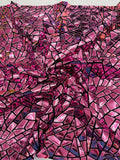 Broken Glass Sequin Velvet 58" Wide| New Creations Fabric & Foam Inc. - New Creations Fabric & Foam Inc
