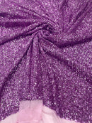 Chain Sequin 4 Way Stretch Mesh 54" Wide| New Creations Fabric & Foam Inc. - New Creations Fabric & Foam Inc