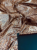 Cheetah Print 58" Wide| New Creations Fabric & Foam Inc. - New Creations Fabric & Foam Inc