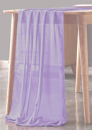 CHIFFON SHEER TABLE RUNNER (29" inches x 180" inches) - New Creations Fabric & Foam Inc