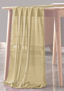 CHIFFON SHEER TABLE RUNNER (29" inches x 180" inches) - New Creations Fabric & Foam Inc