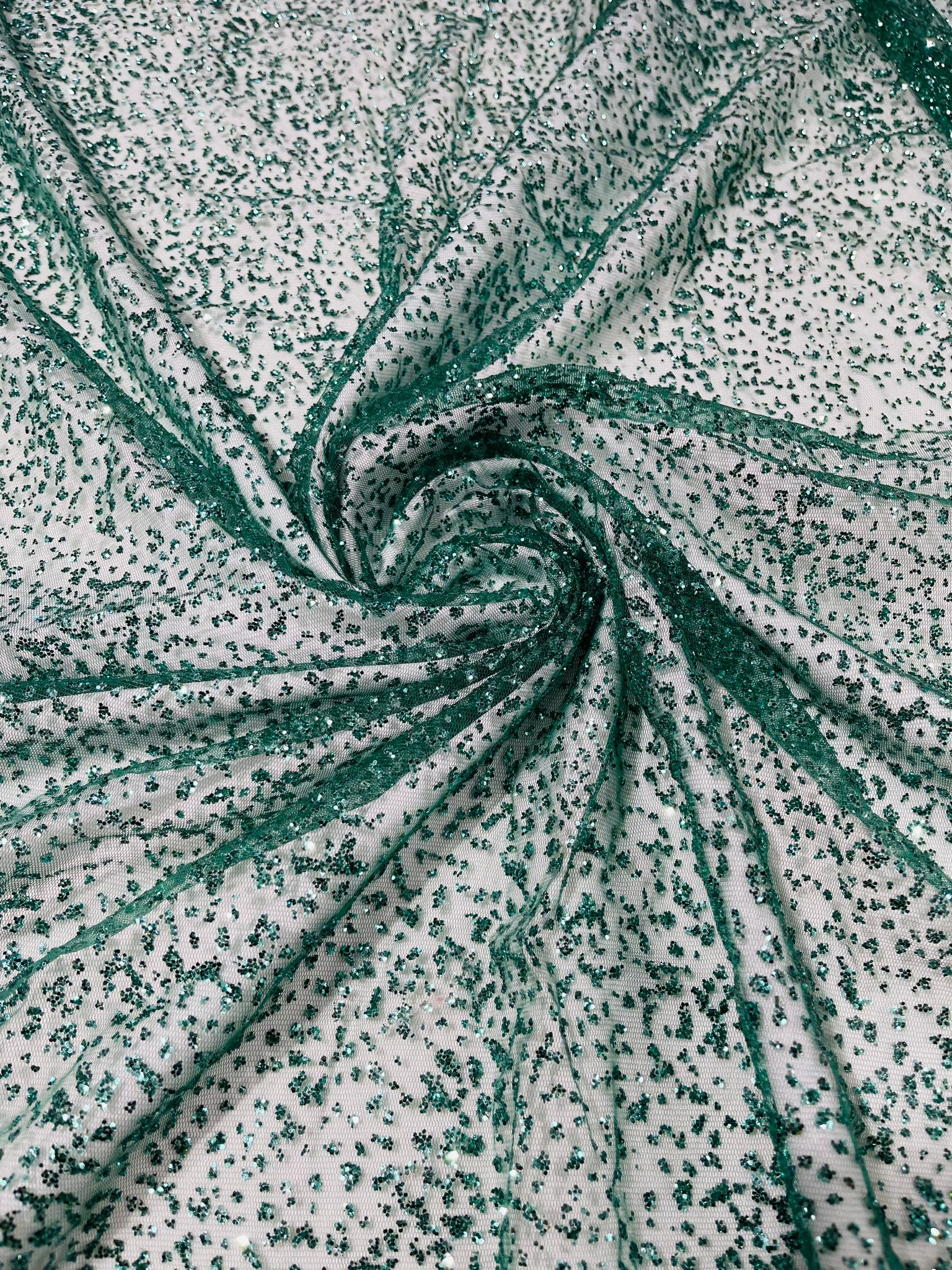 CHUNKY TULLE GLITTER (by the yard) - New Creations Fabric & Foam Inc