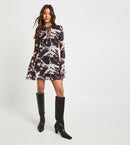 Cow Print 4 Way Stretch Power Mesh 58" Wide| New Creations Fabric & Foam Inc. - New Creations Fabric & Foam Inc