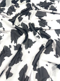 Cow Print 4 Way Stretch Power Mesh 58" Wide| New Creations Fabric & Foam Inc. - New Creations Fabric & Foam Inc