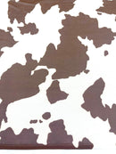 Cow Print 4 Way Stretch Power Mesh 58" Wide| New Creations Fabric & Foam Inc. - New Creations Fabric & Foam Inc