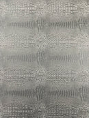 Crocodile Marine Vinyl 2 tone Upholstery Skin Texture Faux Leather PVC| New Creations Fabric & Foam Inc. - New Creations Fabric & Foam Inc