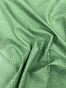 Crocodile Marine Vinyl 2 tone Upholstery Skin Texture Faux Leather PVC| New Creations Fabric & Foam Inc. - New Creations Fabric & Foam Inc