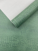 Crocodile Marine Vinyl 2 tone Upholstery Skin Texture Faux Leather PVC| New Creations Fabric & Foam Inc. - New Creations Fabric & Foam Inc