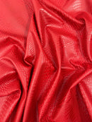 Crocodile Marine Vinyl 2 tone Upholstery Skin Texture Faux Leather PVC| New Creations Fabric & Foam Inc. - New Creations Fabric & Foam Inc