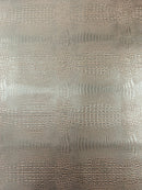 Crocodile Marine Vinyl 2 tone Upholstery Skin Texture Faux Leather PVC| New Creations Fabric & Foam Inc. - New Creations Fabric & Foam Inc