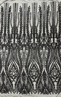 Damask Sequin Fabric 54” wide| New Creations Fabric & Foam Inc. - New Creations Fabric & Foam Inc