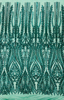 Damask Sequin Fabric 54” wide| New Creations Fabric & Foam Inc. - New Creations Fabric & Foam Inc