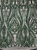 Damask Sequin Fabric 54” wide| New Creations Fabric & Foam Inc. - New Creations Fabric & Foam Inc