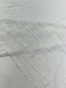 Damask Sequin Fabric 54” wide| New Creations Fabric & Foam Inc. - New Creations Fabric & Foam Inc