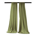 Backdrop Drape Curtain 5 Feet Wide x 15 Feet High, Polyester Poplin SEAMLESS 1 SETS.