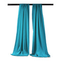 Backdrop Drape Curtain 5 Feet Wide x 6 Feet High, Polyester Poplin SEAMLESS 1 SETS.