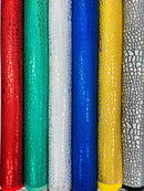 Dragon Skin Foil Stretch Velvet 58" Wide| New Creation Fabric & Foam Inc. - New Creations Fabric & Foam Inc